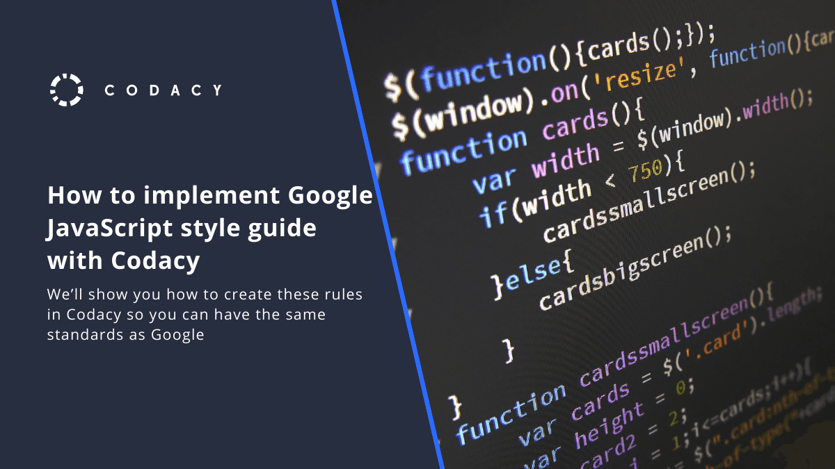 How to implement Google JavaScript style guide